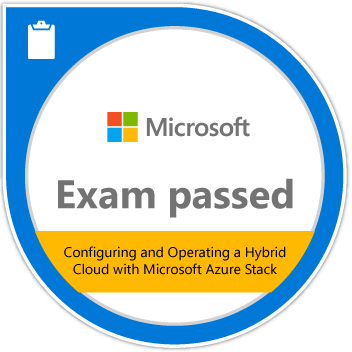 exam 537 configuring and operating a hybrid cloud with microsoft azure stack